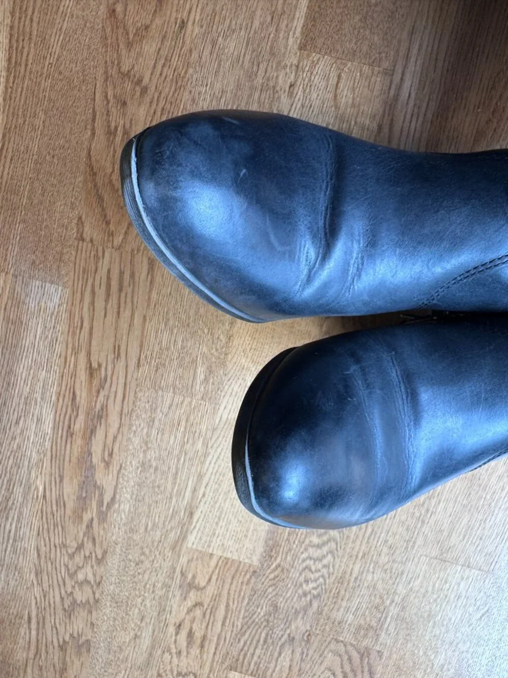 Frye Jennifer Black Leather Booties Size 8M
